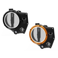 DBK Special Parts (Ducabike) EVO LED Clear Wet Clutch Cover for the KTM 990 Duke (2024+) DBK Special Parts (Ducabike) EVO LED Clear Wet Clutch Cover for the KTM 990 Duke (2024+)